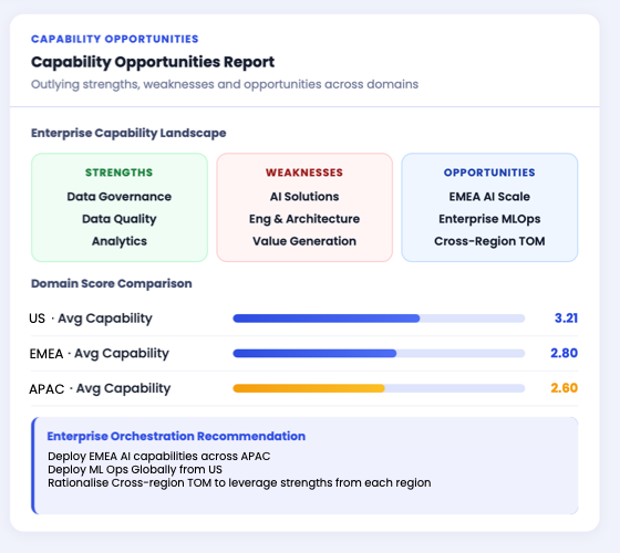 Maturity Assessment detailed view